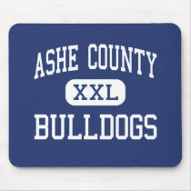 Ashe County Bulldogs Middle Warrensville Mousepad