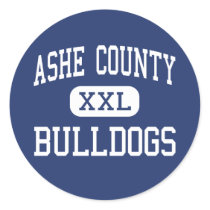 Ashe County Bulldogs Middle Warrensville stickers by customteamsportswear Ashe County Bulldogs Middle Warrensville stickers