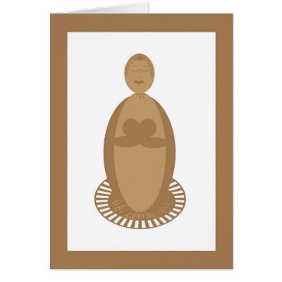 Asherah Greeting 1 Card by JudithLaura