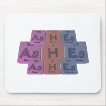 Ashes-As-H-Es-Arsenic-Hydrogen-Einsteinium Mousepad