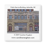Asheville 1699, Public Service Building, Ashevi... Magnets