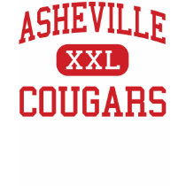 Asheville - Cougars - High - Asheville t-shirts by customteamsportswear Asheville - Cougars - High - Asheville t-shirts