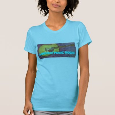 Asheville Music Rocks T Shirt