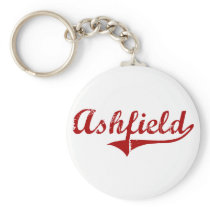Ashfield Massachusetts Classic Design Key Chains