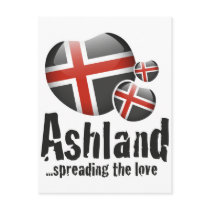 Ashland Love postcards