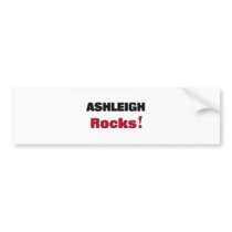 Ashleigh Rocks Bumper Sticker