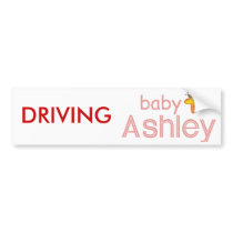 Ashley baby bumper stickers by names_by_willow Ashley baby bumper stickers