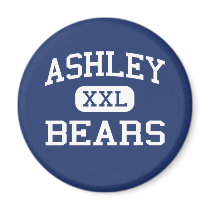 Ashley - Bears - High School - Ashley Michigan magnets