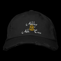 Ashley Name With English Meaning Black embroidered hats