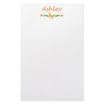 Ashley (Orange Butterfly) Stationery