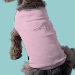 Ashley Personalized Name pet clothing