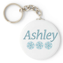 Ashley Snowflake Keychains