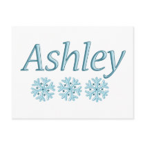 Ashley Snowflake Post Cards