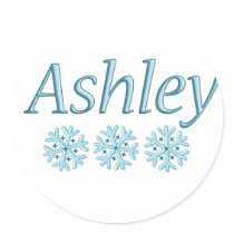 Ashley Snowflake Sticker