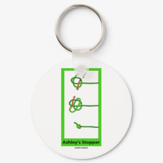 Ashley's Stopper (Knot) keychain
