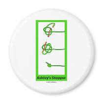 Ashley's Stopper (Knot) Fridge Magnet