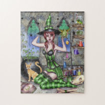 Ashlyn - Alchemy Frog Witch Puzzle