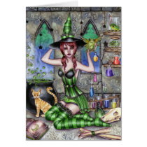 Ashlyn - Potion Witch Card
