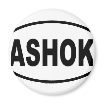 ASHOK magnets by humorous ASHOK magnets