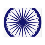 Ashoka Chakra, India flag Post Cards