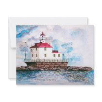 Ashtabula lighthouse 1995 custom announcements