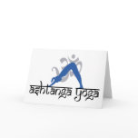 Ashtanga Yoga Gift Greeting Cards