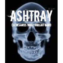 ASHTRAY "blue skull" T-Shirt by ASHTRAY ASHTRAY "blue skull" T-Shirt