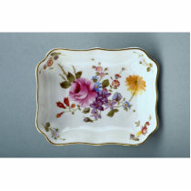 Ashtray with colorful flower designs acrylic cut out