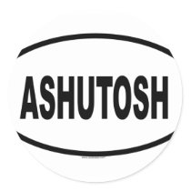 ASHUTOSH stickers by humorous ASHUTOSH stickers