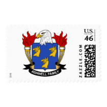 Ashwell Family Crest stamps