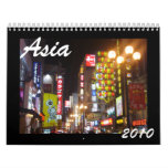 asia 2010 wall calendar