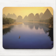 Asia, China, Guangxi Province, Yangshuo. Lone Mouse Pad