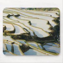 Asia, China, Yunnan Province, Yuanyang County. Mouse Pad