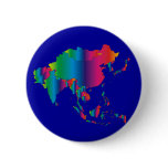 ASIA Country Pinback Buttons