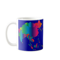 ASIA Country Coffee Mug