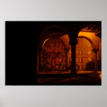 Asia House at Night Poster
