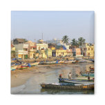 Asia, India, Tamil Nadu, Kanniyakumari Refrigerator Magnet