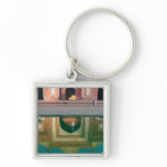 Asia, India, Uttar Pradesh, Agra. On the 2 Keychain