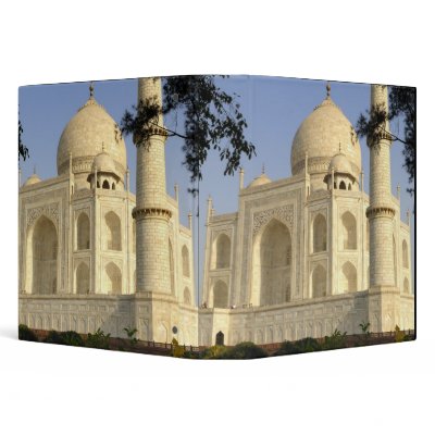 Asia, India, Uttar Pradesh, Agra. The Taj Vinyl Binders by danitadelimont
