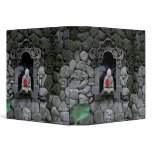 Asia, Indonesia, Bali. A shrine of Buddha 3 Ring Binders