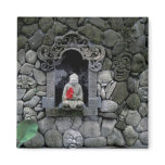 Asia, Indonesia, Bali. A shrine of Buddha Fridge Magnet