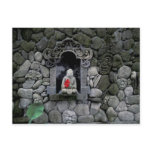 Asia, Indonesia, Bali. A shrine of Buddha Post Card
