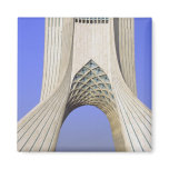 Asia, Iran, Tehran. Freedom Monument in Azadi Fridge Magnet