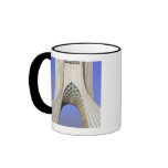 Asia, Iran, Tehran. Freedom Monument in Azadi Mugs