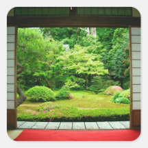 Asia, Japan, Kyoto. Zen Garden 2 Stickers