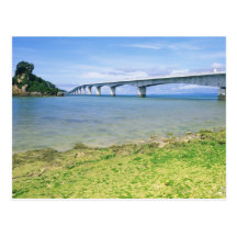 Asia, Japan, Okinawa, Kouri Bridge Post Cards