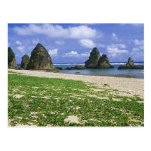 Asia, Japan, Okinawa, Yambaru Coastline, Sea Post Cards