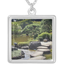 Asia, Japan, Tokyo. The Japanese Garden at the Custom Jewelry