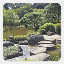 Asia, Japan, Tokyo. The Japanese Garden at the Sticker