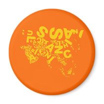 Asia Magnet by Buchstabenwelt Asia Magnet
